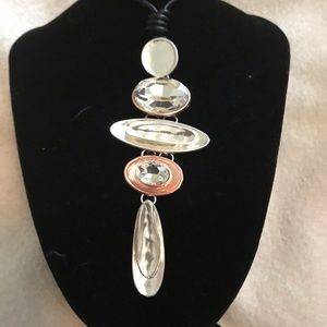 Handmade silver necklace